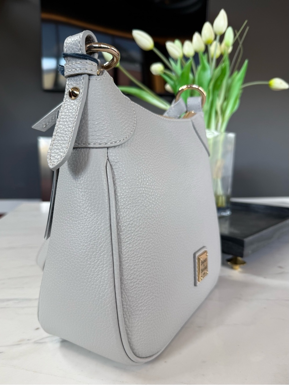 New Dooney & Bourke Lucca Leather Crossbody - Picture 5 of 16